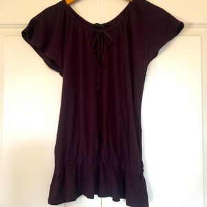 Express Plum Tee